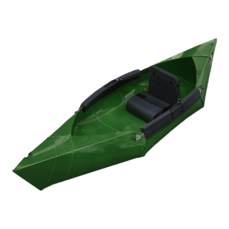 green kayak