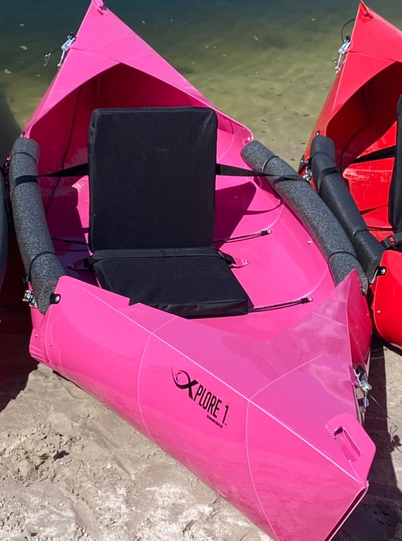 Xplore 1 Foldable Kayak by Innovative Sports LLC